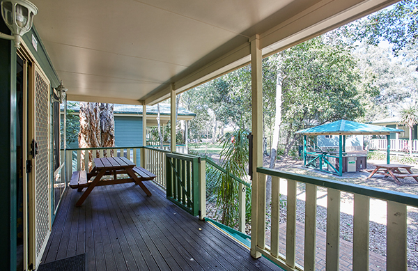 Shearwater cabin deck