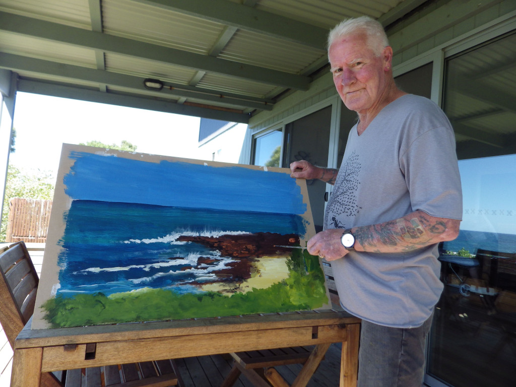 Local artist inspired by Cape Paterson coastline