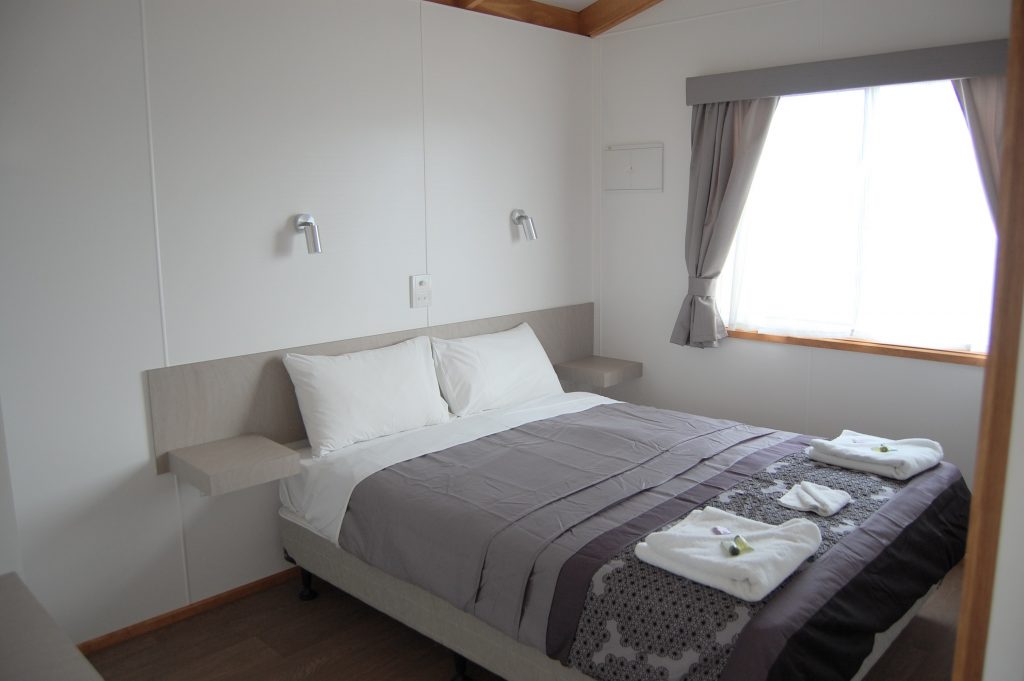 Wheelchair-friendly cabins at Goolwa Camping and Tourist Park