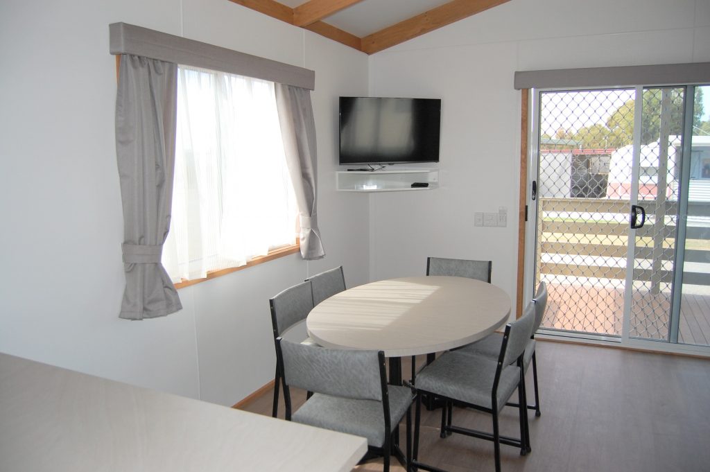 Room to move around a wheelchair or stroller at Goolwa Camping and Tourist Park