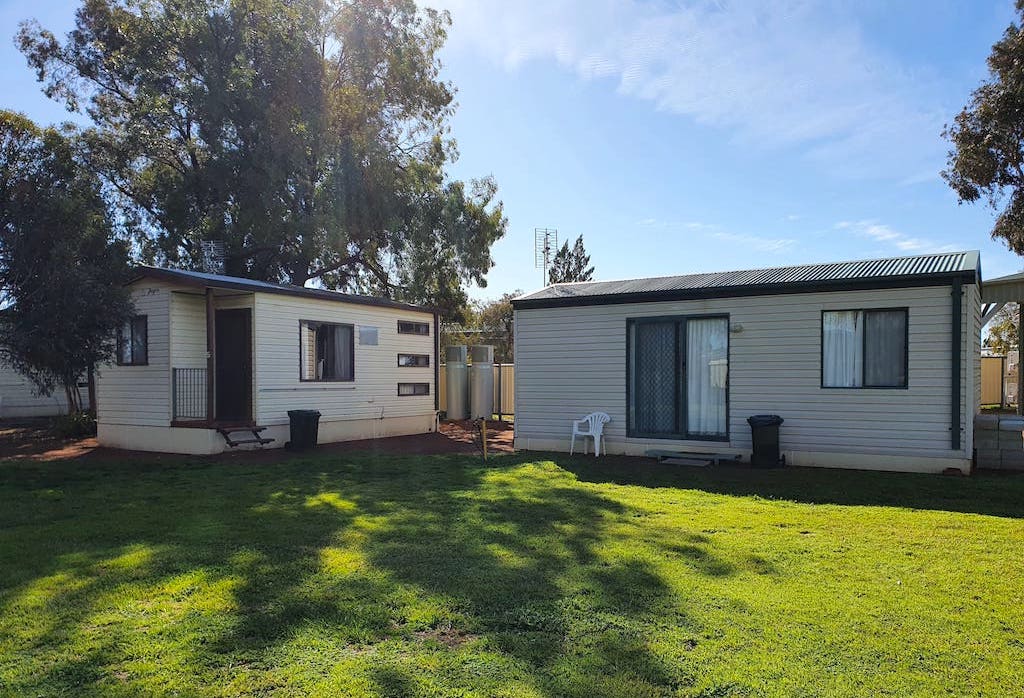 A family cabin with triple bunks is just one cabin option available