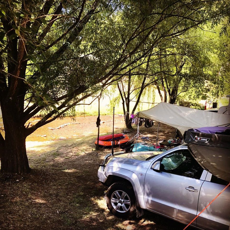Book early for creek-side campsites at the NRMA Bright Holiday Park