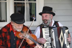 Busting a tune at Sovereign Hill