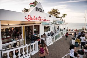 Isola Gelateria is a Cowes institution