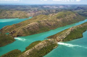 Horizontal Falls are tidal. Fly Broome times its flights accordingly