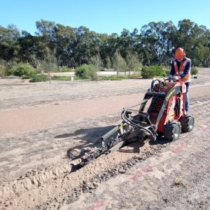 Coates Hire Nurooipta supported the Barossa Bushgardens with digger hire