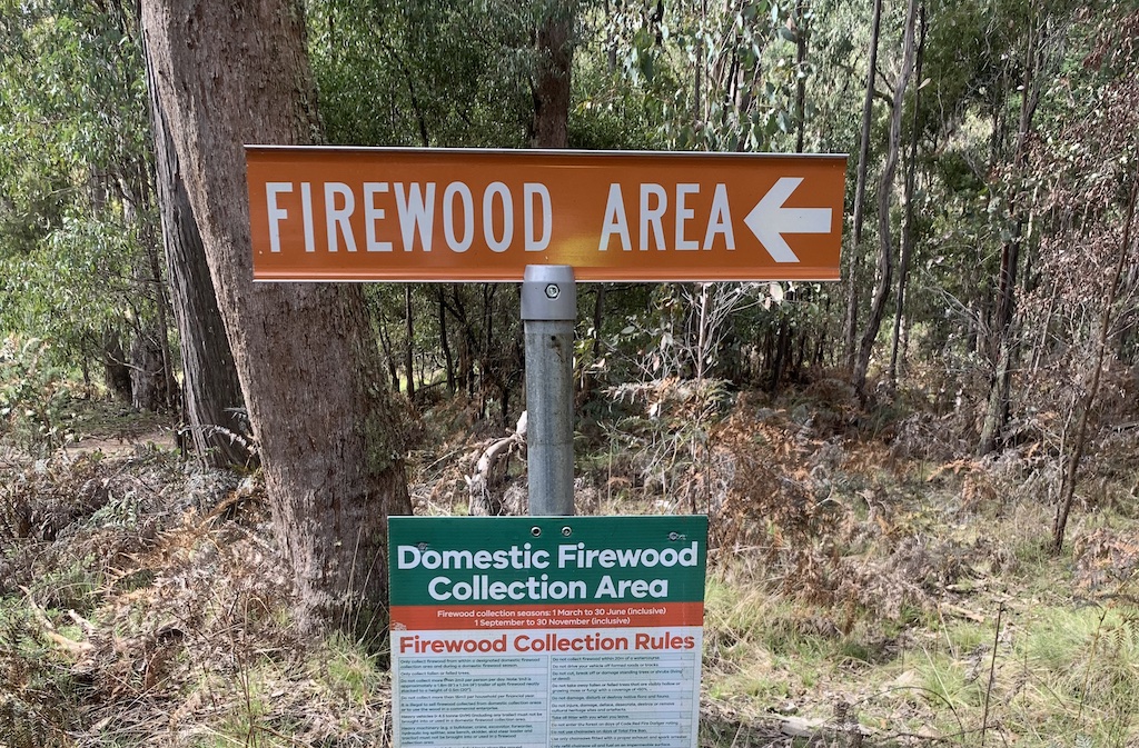 Firewood collection areas open in Victoria's state forests